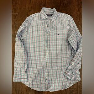 Vineyard Vines Classic Fit Tucker Shirt Plaid Medium